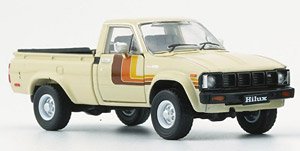 トヨタ ハイラックス アイボリー RHD (ミニカー)