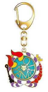 One Piece Symbol Motif Key Ring Yamato (Anime Toy)