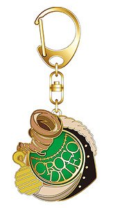 One Piece Symbol Motif Key Ring Crocodile (Anime Toy)