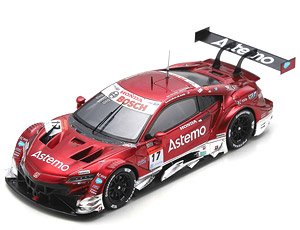 Astemo NSX-GT No.17 Astemo REAL RACING GT500 SUPER GT 2022 Koudai Tsukakoshi - Nobuharu Matsushita (Diecast Car)