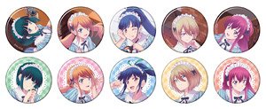 女神のカフェテラス キャラバッジコレクション (10個セット) (キャラクターグッズ)