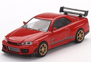 Nissan GT-R R34 Tommykaira R R-z Red (RHD) (Diecast Car)