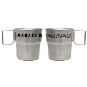 [Laid-Back Camp] Laid-Back Camp Folding Handle Type Stainless Mug Cup Ver2.0 (Anime Toy)