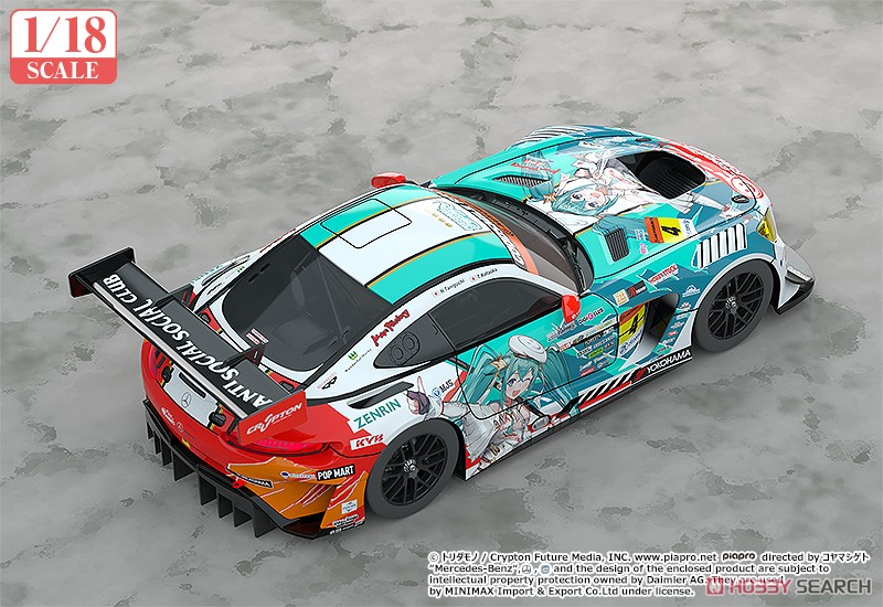 Good Smile Hatsune Miku AMG 2023 Season Opening Ver. (Diecast Car) Other picture2
