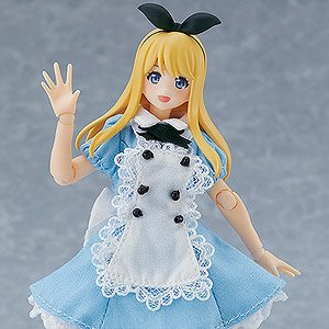 figma 女性body (アリス) with ワンピース+エプロンコーデ (フィギュア)