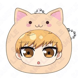 ブルーロック もちふわクッションキーホルダー (まるめいつ絵柄) 國神錬介 (キャラクターグッズ)