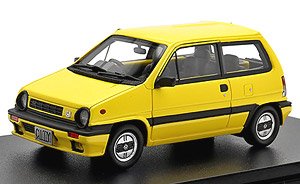 Honda City R (1985) Gull Yellow (Diecast Car)