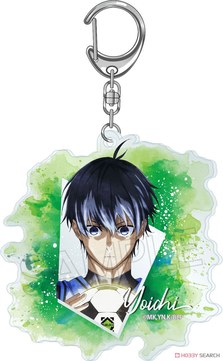 ブルーロック ウェットカラーシリーズ アクリルキーホルダー Vol.3 潔世一 (キャラクターグッズ) 商品画像1
