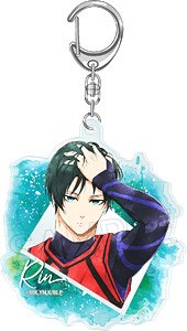 ブルーロック ウェットカラーシリーズ アクリルキーホルダー Vol.3 糸師凛 (キャラクターグッズ)