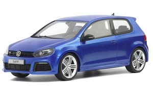 フォルクスワーゲン ゴルフ VI R 2010 (ブルー) (ミニカー)