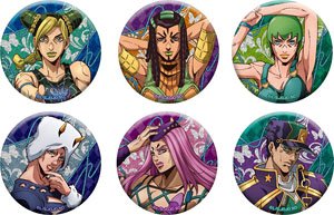 アニメ「ジョジョの奇妙な冒険 ストーンオーシャン」 描き下ろし缶バッジコレクション 【SP】 (6個セット) (キャラクターグッズ)