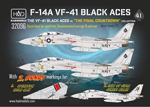F-14A VF-41「ブラックエイセス」 (デカール)