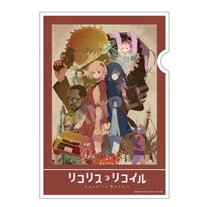 【リコリス・リコイル】 和紙ファイル 03 キービジュアル第3弾 (キャラクターグッズ)
