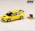 Mitsubishi Lancer GSR Evolution 8 Yellow Solid w/Engine Display Model (Diecast Car) Item picture1