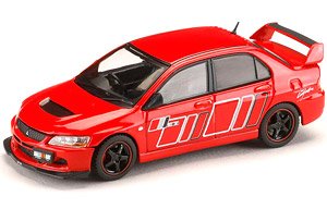 Mitsubishi Lancer GSR Evolution 9 Ralliart Red Solid (Diecast Car)