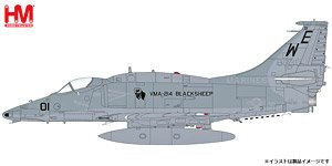 A-4M Skyhawk `Blacksheep` 160030, VMA-214, US Marines, 1989 (Pre-built Aircraft)