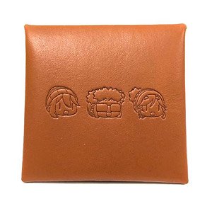 [Laid-Back Camp] Leather Coin Case (Nadeshiko / Chiaki / Aoi) (Anime Toy)
