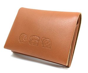 [Laid-Back Camp] Leather Compact Wallet (Nadeshiko / Chiaki / Aoi) (Anime Toy)