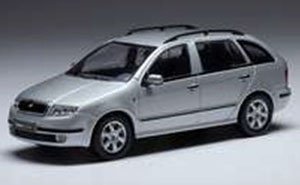 Skoda Fabia I COMBI 2000 Silver (Diecast Car)
