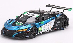 Acura NSX GT3 EVO22 IMSA デイトナ24時間 2022 #66 Gradient Racing (ミニカー)