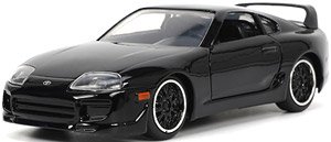 F&F5 1995 Toyota Supra (Black) (Diecast Car)