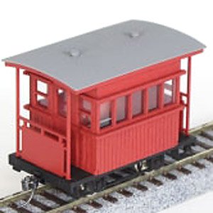 (O Narrow) 16.5mm Gauge 1/48 Coach Style Passenger Car Kit (Unassembled Kit) (Model Train)