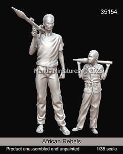 African Rebels (Plastic model)