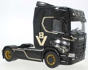 スカニア Rシリーズ トップライン 2019 ブラック (ミニカー)