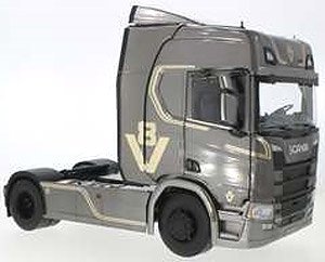 スカニア Rシリーズ トップライン 2019 メタリックグレー (ミニカー)