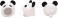 Nendoroid More Costume Hood (Panda) (PVC Figure) 商品画像1 Thumbnail