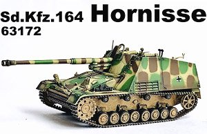 WW.II ドイツ軍 Sd.Kfz.164ホルニッセ 三色迷彩 (完成品AFV)