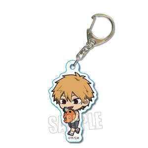 Tekutoko Acrylic Key Ring Part2 Chainsaw Man Denji (Childhood) & Pochita (Anime Toy)