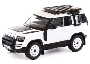 Land Rover Defender 90 White Metallic Lamley Special Edition (ミニカー)