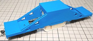 16番(HO) レールクリーニングカー ペーパーキット (組み立てキット) (鉄道模型)