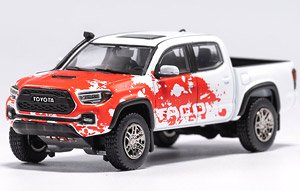 Toyota Tacoma - Standard Edition (LHD) White / Red (Diecast Car)