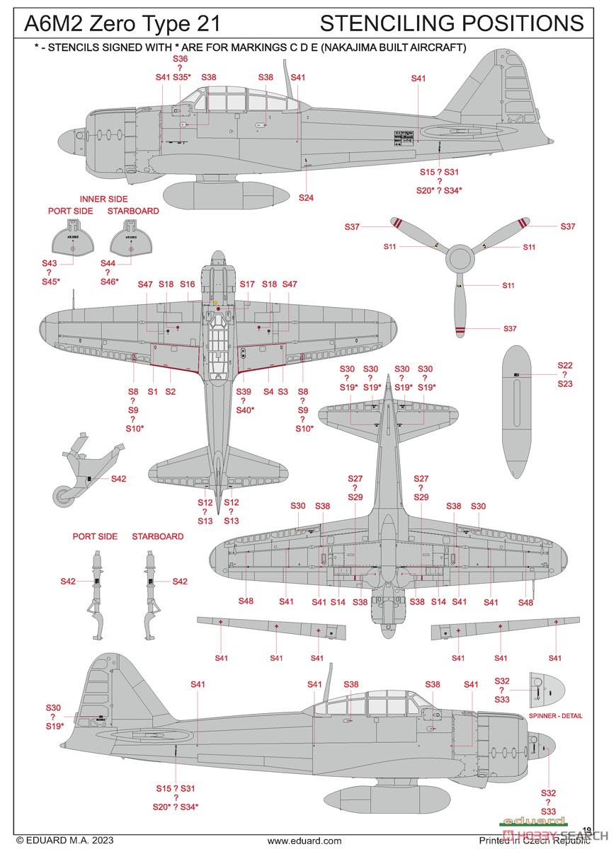 A6M2 Zero Type 21 Weekend Edition (Plastic model) Color6