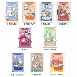 Square Can Badge Hololive Hug Meets C Box (Set of 9) (Anime Toy)