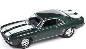 USPS 1969 シェビー カマロ Z28 フォレストグリーン (ミニカー)