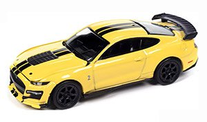 2021 マスタング シェルビー GT500 カーボン グラバーイエロー/ブラック (ミニカー)