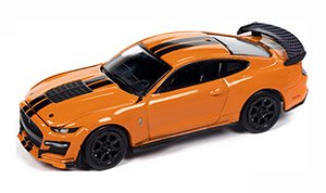 2021 マスタング シェルビー GT500 カーボン ツイスターオレンジ/ブラック (ミニカー)