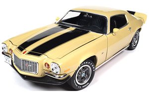 1972 シェビー カマロ Z28 RS クリームイエロー (ミニカー)