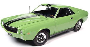 1969 AMC AMX Hardtop Big Bad Green (Diecast Car)