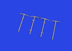 WW.II ドイツ軍 ツルハシ (4個入り) (プラモデル)