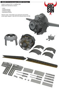 F4F-3 w/Early Engine Advanced (for Eduard) (Plastic model)