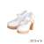Heel Strap Shoes White (Fashion Doll) Item picture1