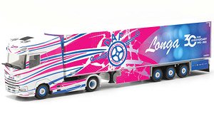 (HO) DAF XG+ 冷蔵ボックスセミトレーラー `Longa` (鉄道模型)