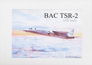 BAC TSR-2 w/WAAF Figure (Plastic model)