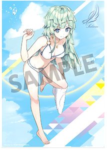 Dolphin Wave Visual Acrylic Plate Sellena Lewis (Swimwear) (Anime Toy)