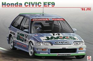 Honda Civic EF-9 Gr.A 1991 JTC InterTEC (Model Car)