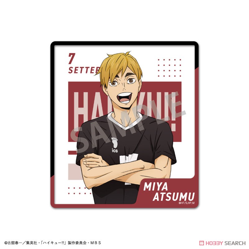 ハイキュー!! トレーディングスクエアクリアカード (12個セット) (キャラクターグッズ) 商品画像10